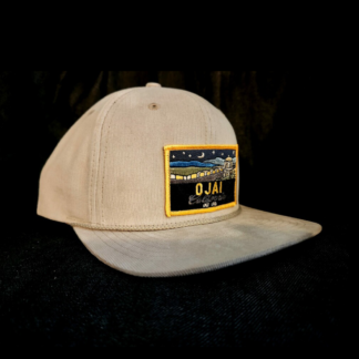 Ojai Tan Richardson Corduroy Cap w/ Yellow Framed Patch