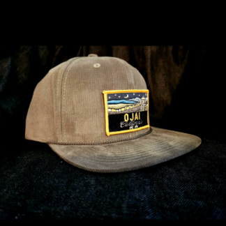 Ojai Smokey Quartz Corduroy Cap w/ Yellow Framed Patch